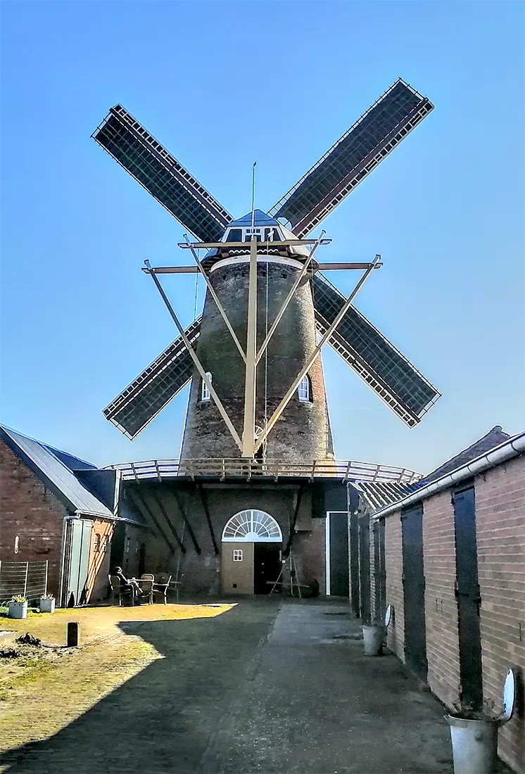 2, Molen 03545 De Graanhalm (Gapinge), Lukas Vandael (26-2-2022) | Database Nederlandse molens