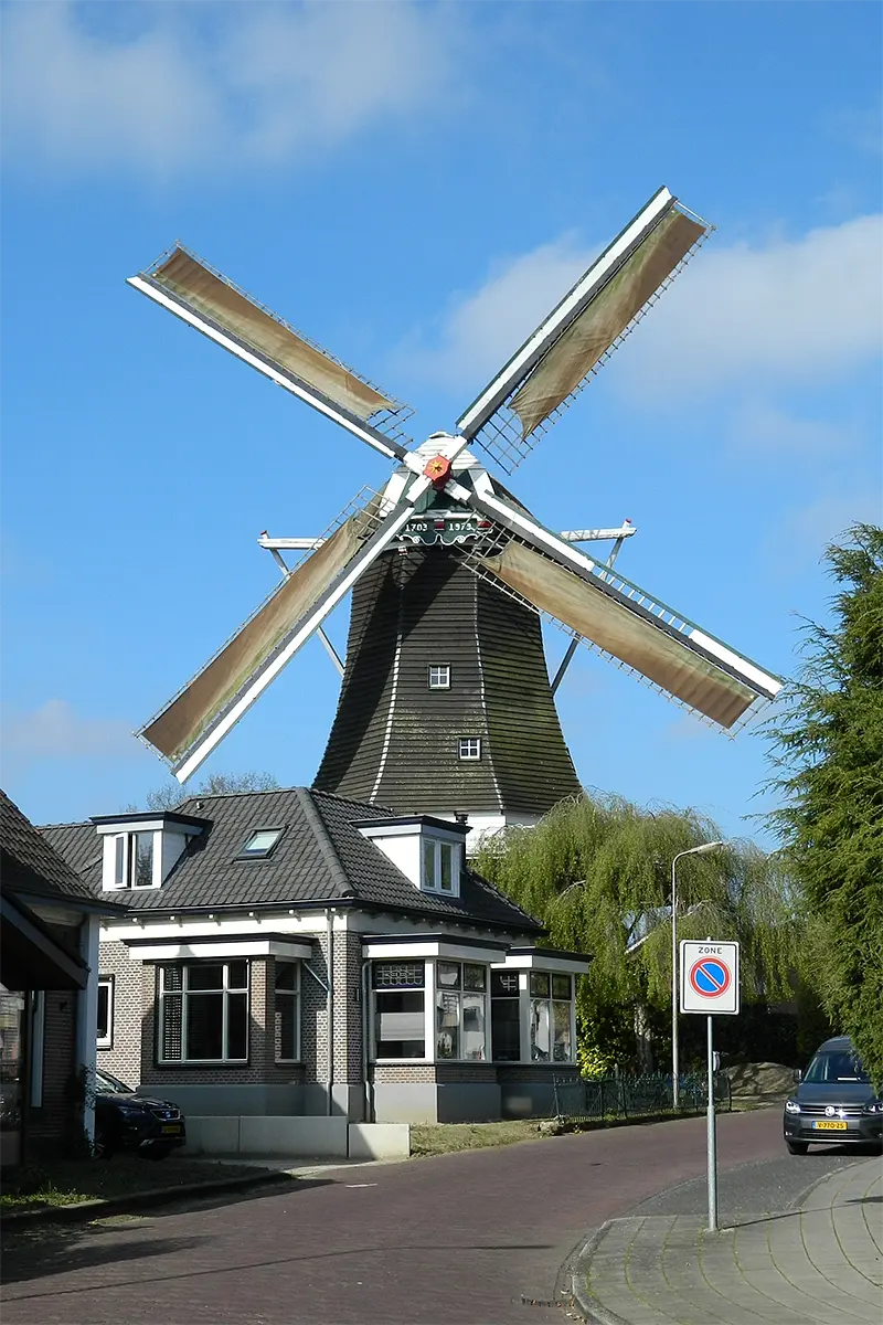 Molen 01852 De Wijhese Molen (Wijhe), Vincent Mepschen (16-4-2022) | Database Nederlandse molens