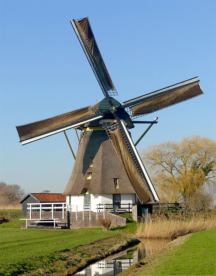 Molen 00769 Molen Oostzijdsch (Abcoude), Piet Glasbergen (26-2-2019) | Database Nederlandse molens