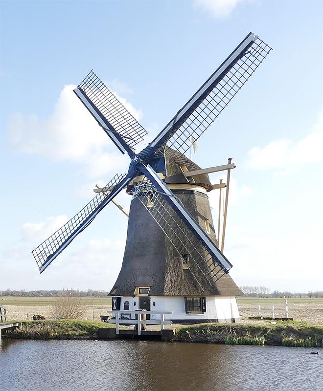 Molen 00768 't Hoog- en Groenland (Baambrugge), Piet Glasbergen (28-3-2020) | Database Nederlandse molens