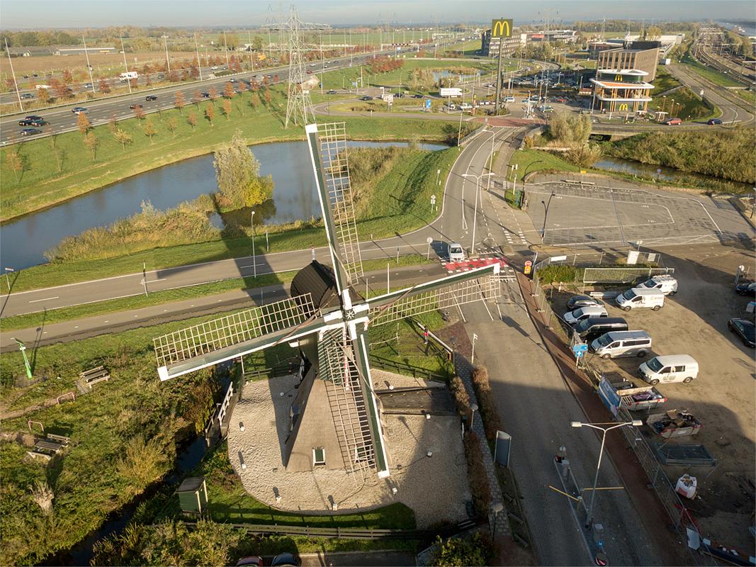 4, Molen 00026 Kortrijkse Molen (Breukelen), Henk ten Bos (6-11-2018) | Database Nederlandse molens
