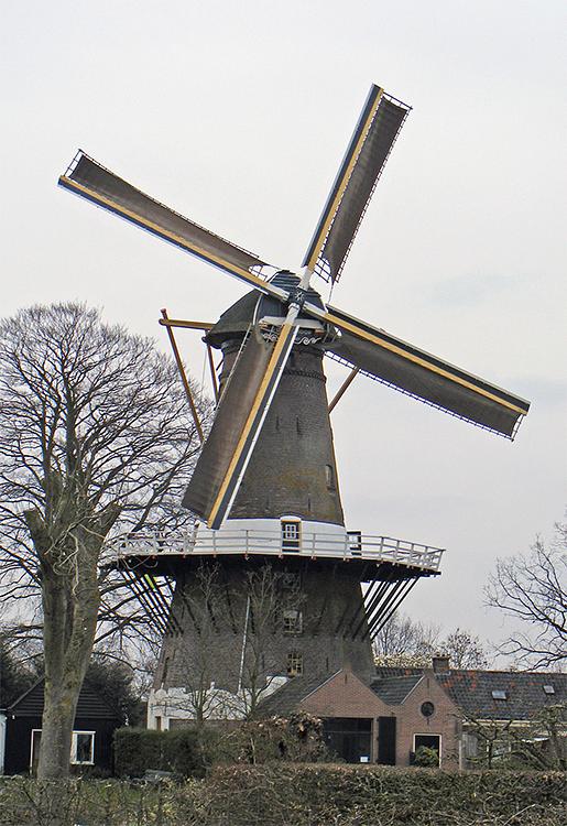Molen 01054 De Hoop (Loenen aan de Vecht), Martin E. van Doornik (2-4-2016) | Database Nederlandse molens