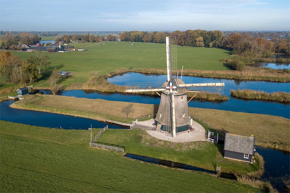 6, Molen 00007 Loenderveense Molen (Loenen aan de Vecht), Henk ten Bos (6-11-2018) | Database Nederlandse molens