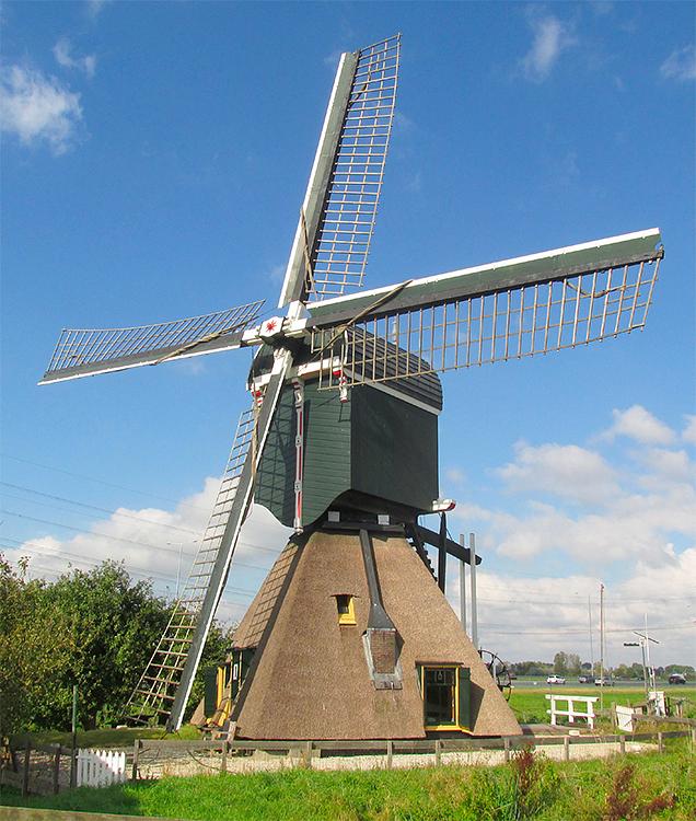 Molen 01052 Oukoper Molen (Nieuwer Ter Aa), Piet Glasbergen (4-10-16) | Database Nederlandse molens