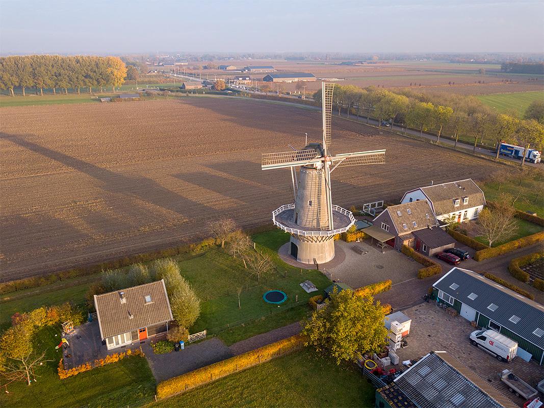 4, Molen 00258 b Rijn en Weert (Werkhoven), Henk ten Bos (9-11-2018) | Database Nederlandse molens