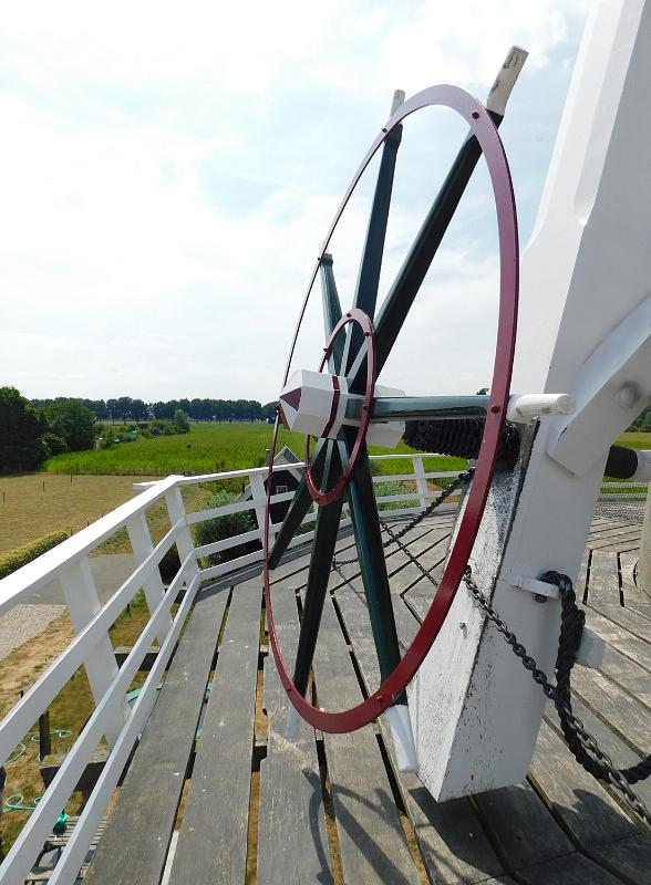 8, Molen 00258 b Rijn en Weert (Werkhoven), Piet Glasbergen (20-7-2018) | Database Nederlandse molens