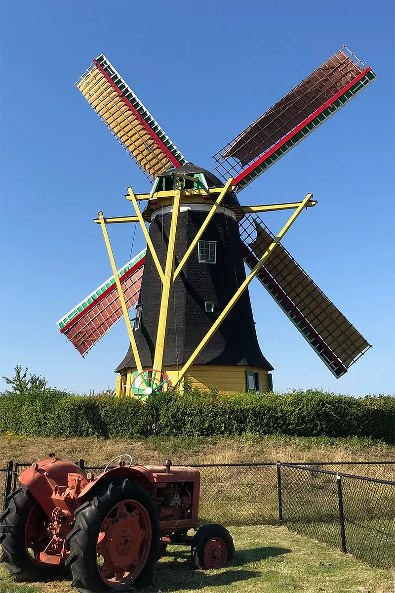 2, Molen 10221 De Jonge Johannes (Serooskerke), Jauke Schmetz (12-8-2022)Na 3 jaar stilstand is de molen sinds maart weer veel in bedrijf.                                                           | Database Nederlandse molens