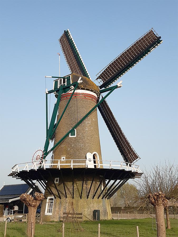 2, Molen 03531 De Nijverheid (Sint-Maartensdijk), Jeroen van Dijke (1-4-2021) | Database Nederlandse molens