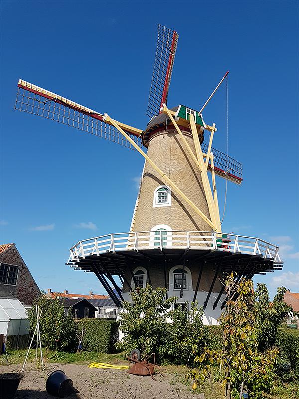 2, Molen 03551 De Noorman (Westkapelle), Pieter Zuijkerbuijk (18-9-2019) | Database Nederlandse molens