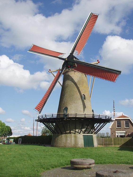 Molen 01877 Den Haas (Zierikzee), Jeroen van Dijke (Juni 2012). | Database Nederlandse molens