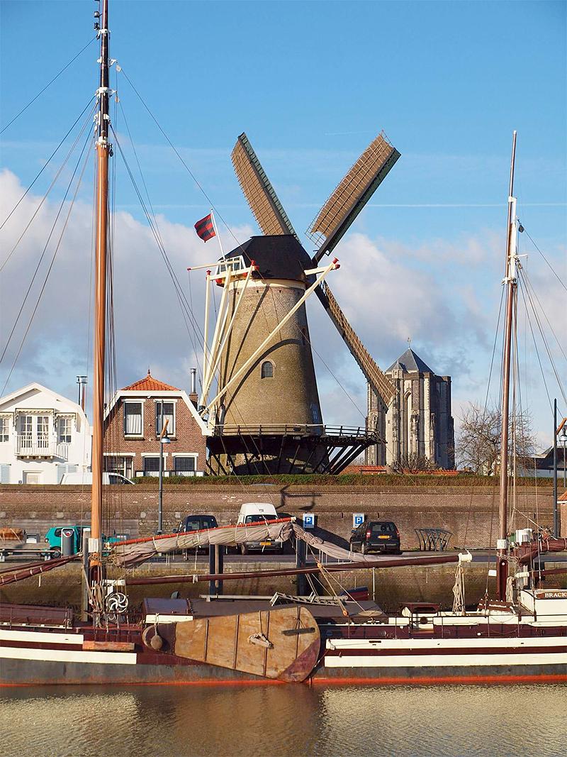 3, Molen 01877 Den Haas (Zierikzee), Jeroen van Dijke (najaar 2013) | Database Nederlandse molens