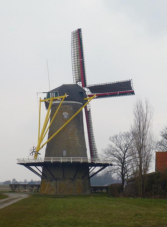 2, Molen 04905 De Korenbloem (Zonnemaire), Tony Hop (30-3-2013) | Database Nederlandse molens