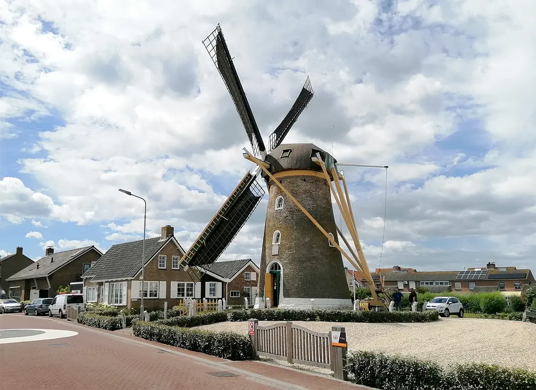 3, Molen 03554 (Naamloos) (Zoutelande), Lukas Vandael (2-7-2022) | Database Nederlandse molens