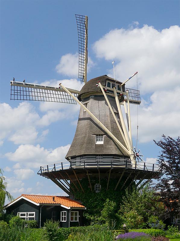 2, Molen 00946 De Morgenster (Aarlanderveen), Piet Glasbergen (22-6-2019) | Database Nederlandse molens