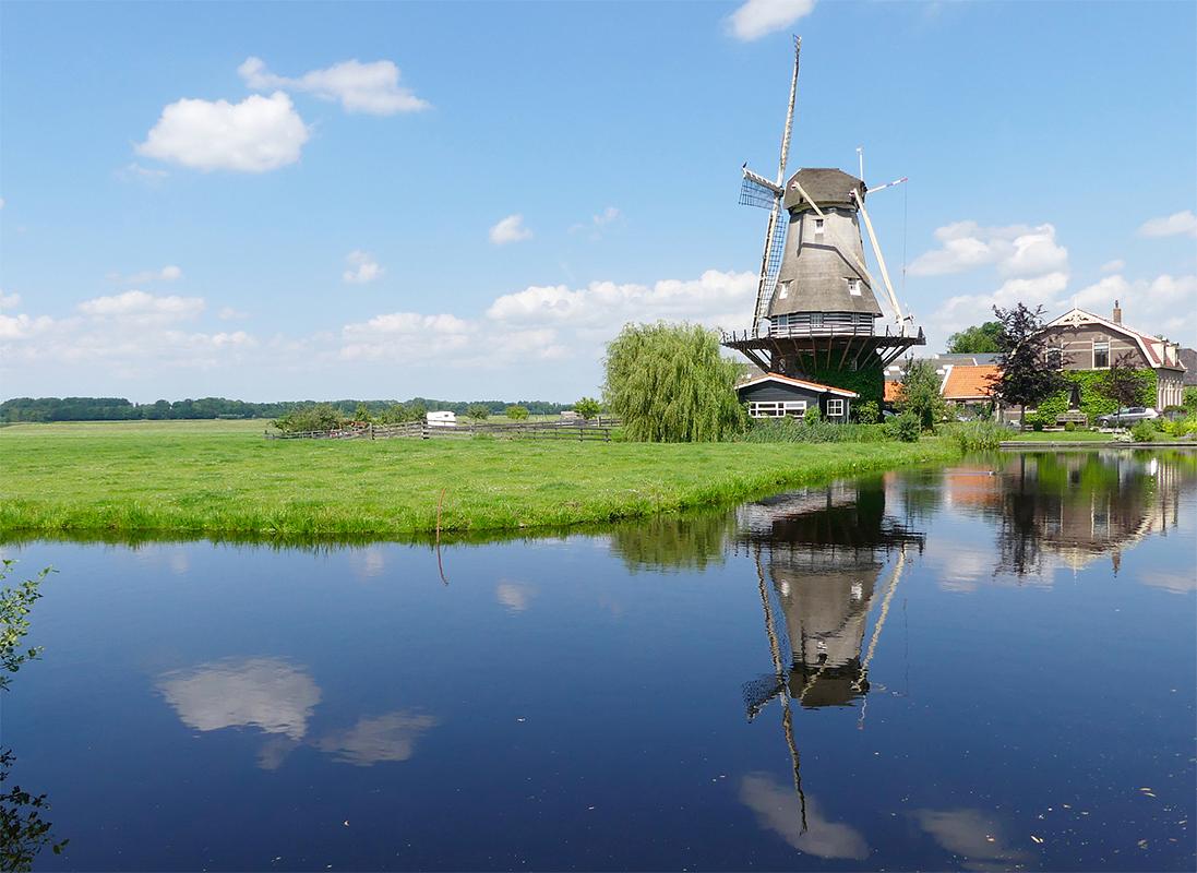 4, Molen 00946 De Morgenster (Aarlanderveen), Piet Glasbergen (22-6-2019) | Database Nederlandse molens