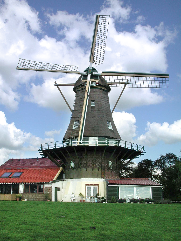 5, Molen 00946 De Morgenster (Aarlanderveen), Hans de Kroon (2001) | Database Nederlandse molens