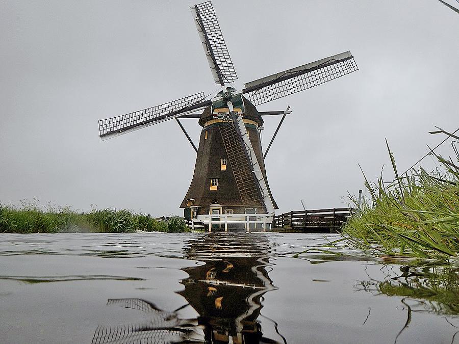 4, Molen 00051 Molen No.2 (Aarlanderveen), Wat een weer! Hans de Ruiter (10-5-2014). | Database Nederlandse molens