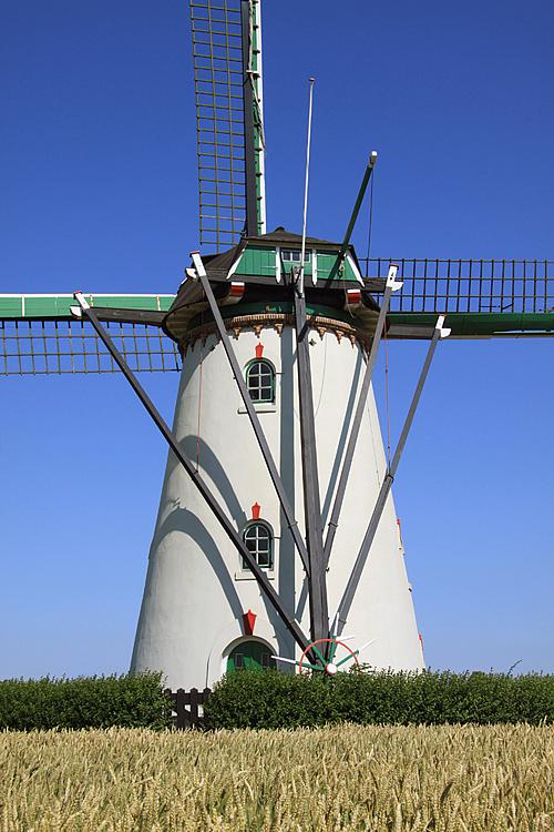 2, Molen 03560 Buiten Verwachting (Nieuw- en St. Joosland), Walter Cuyvers (23-7-2012). | Database Nederlandse molens