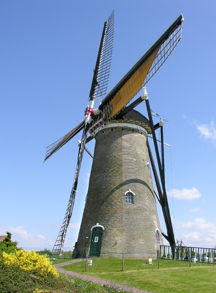 Molen 01670 (Naamloos) (Nieuwvliet), Donald Vandenbulcke (11-5-2005) | Database Nederlandse molens