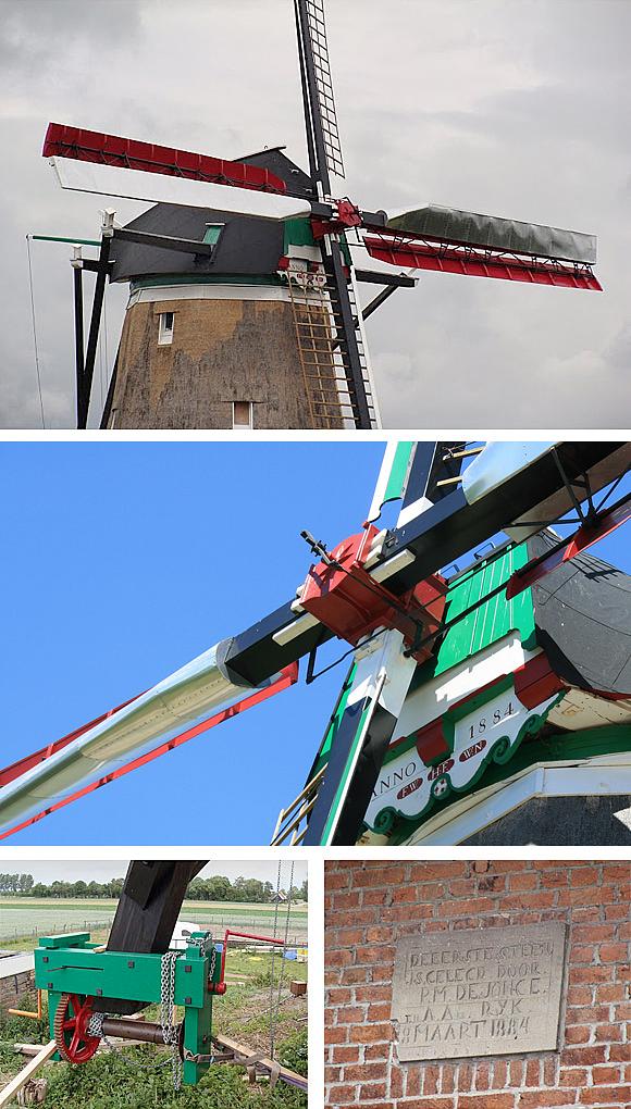 7, Molen 04896 De Blazekop (Ovezande), Dennis Bommeljé  (17-8-2011) en Ton Koorevaar (25-5-2012). | Database Nederlandse molens