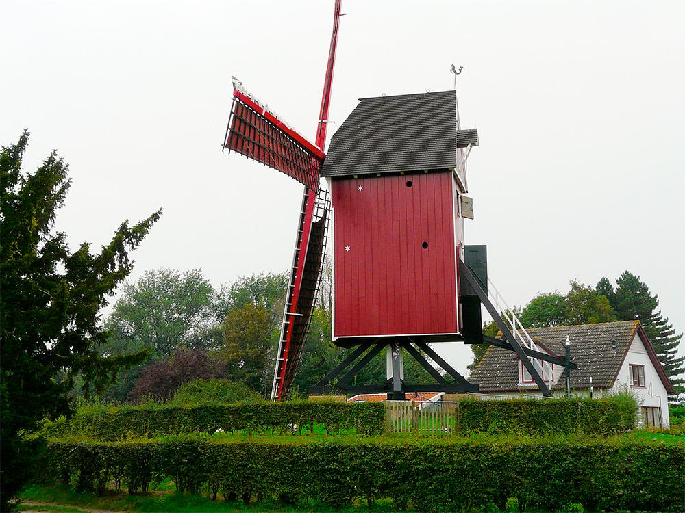 4, Molen 01673 (Naamloos) (Retranchement), Fien van Reeven-Rodoe (6-9-2014) | Database Nederlandse molens
