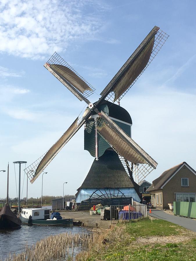 Molen 01488 Graaflandse Molen (Groot-Ammers), William Bouter (7-4-2018) | Database Nederlandse molens