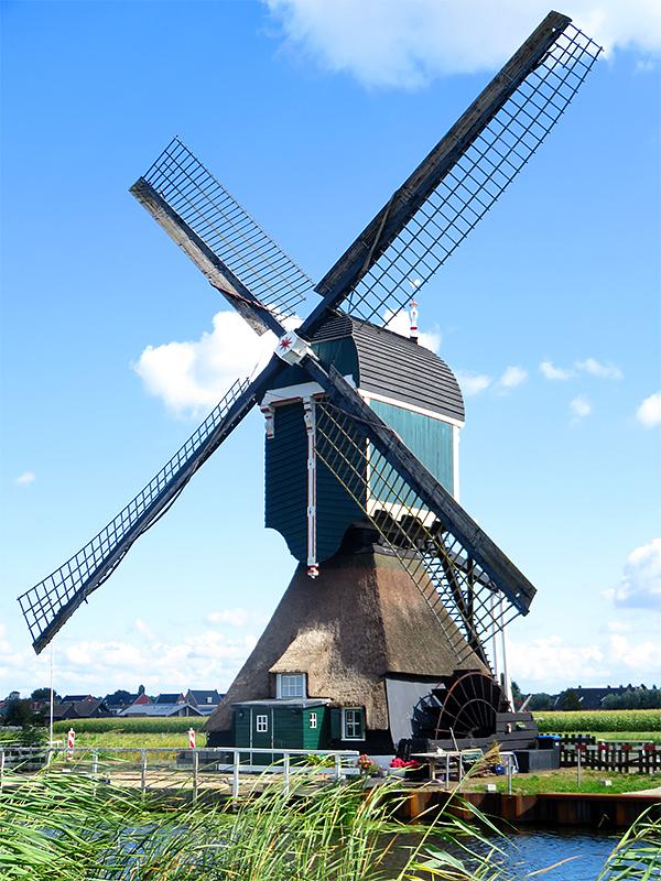 1, Molen 01489 Gelkenesmolen (Groot-Ammers), William Bouter (11-8-2018) | Database Nederlandse molens