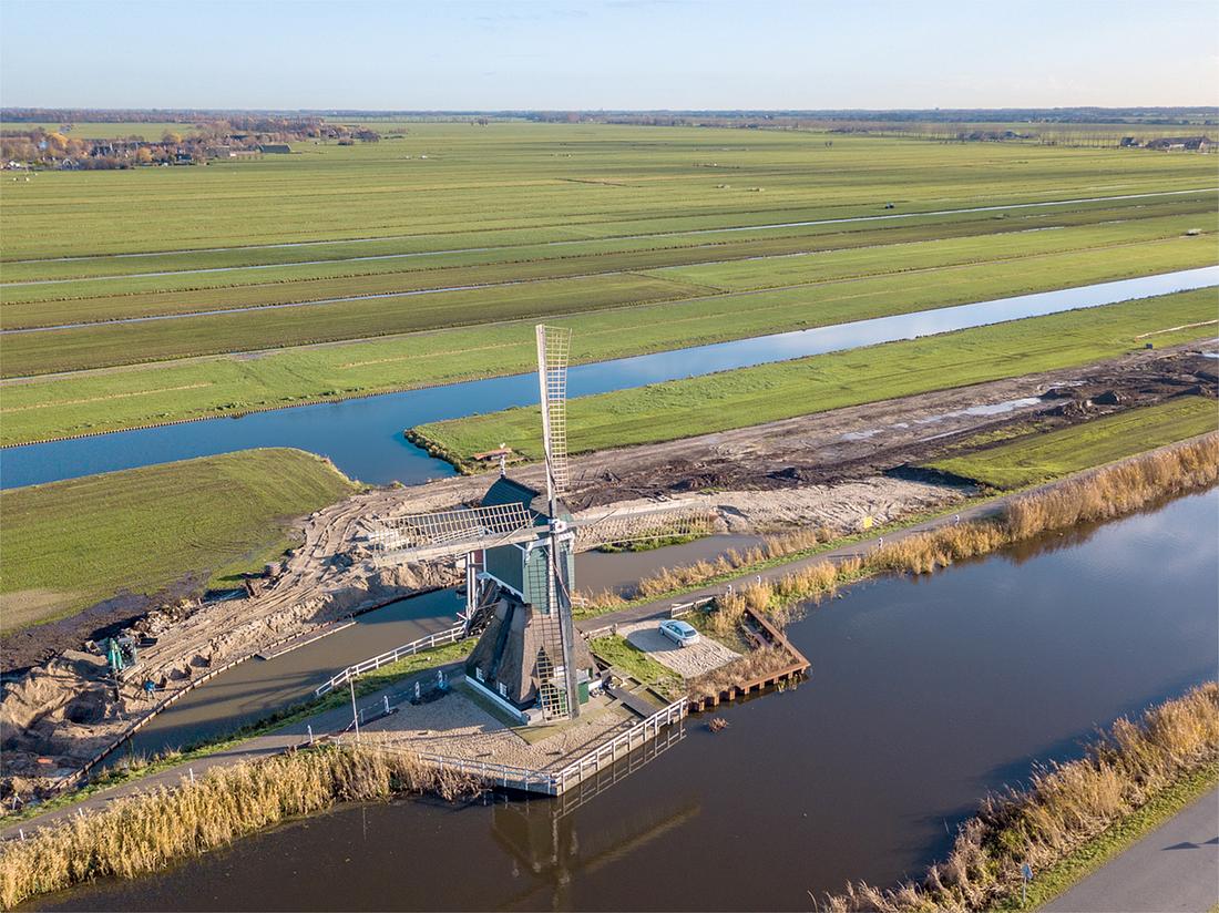 6, Molen 01489 Gelkenesmolen (Groot-Ammers), Henk ten Bos (4-12-2018) | Database Nederlandse molens