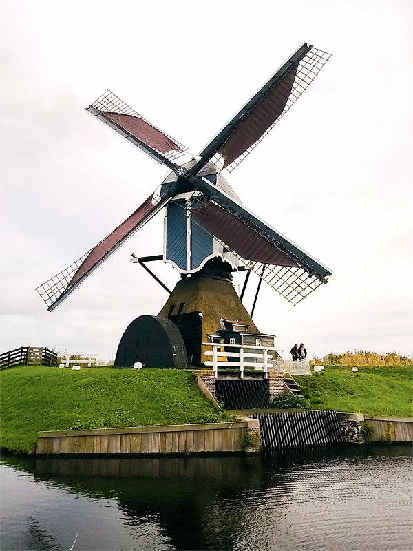 Molen 00948 Geremolen / Blauwe Wip (Hazerswoude), Tony Hop (27-10-2019) | Database Nederlandse molens