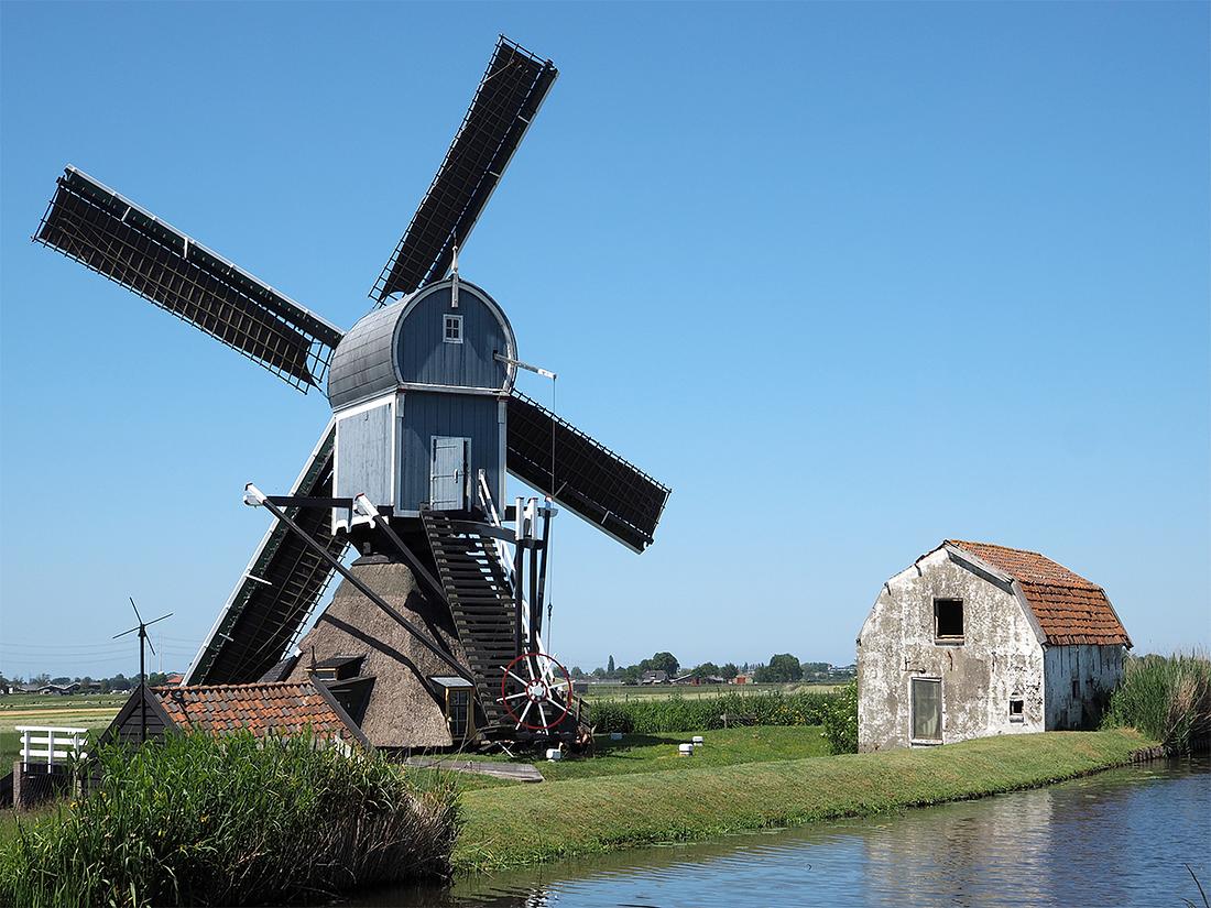3, Molen 00948 Geremolen / Blauwe Wip (Hazerswoude), Jan Joore (13-6-2021) | Database Nederlandse molens