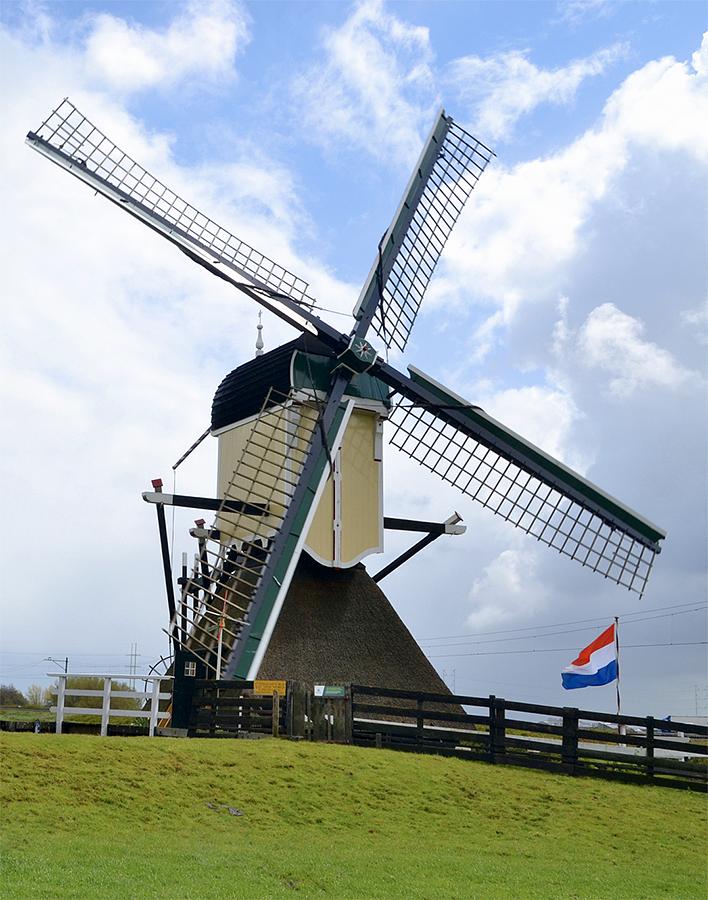 Molen 00062 Groenendijkse Molen (Hazerswoude), Rob Pols (5-5-2021) | Database Nederlandse molens