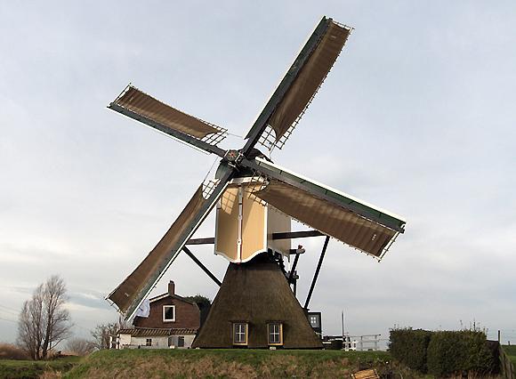 4, Molen 00062 Groenendijkse Molen (Hazerswoude), Casper v/d Berg (februari 2007) | Database Nederlandse molens