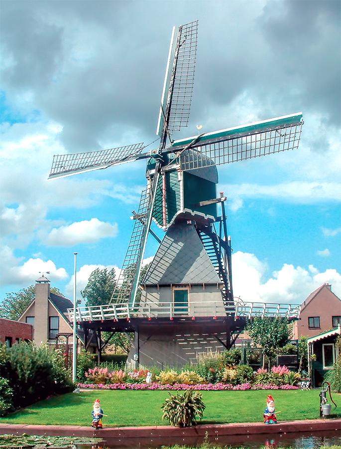 Molen 00950 Nieuw Leven (Hazerswoude), Pete Bobb (11-7-2002) | Database Nederlandse molens