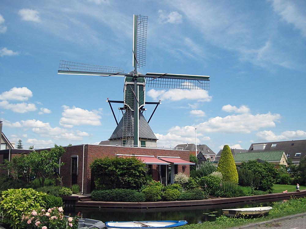 1, Molen 00950 Nieuw Leven (Hazerswoude), Gert Klooster (12-6-2011). | Database Nederlandse molens