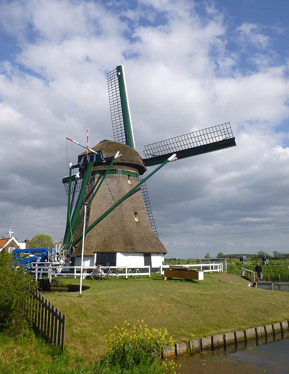 2, Molen 00060 Rijnenburgermolen (Hazerswoude), Tony Hop (3-5-2014) | Database Nederlandse molens