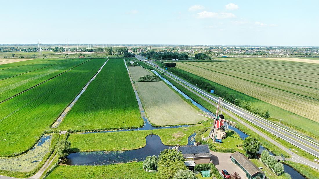 5, Molen 00951 Rooie Wip (Hazerswoude), Wim Koree (7-6-2021) | Database Nederlandse molens