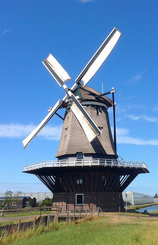 Molen 02772 De Nieuwlandse Molen (Hoek van Holland), Luc Ruijgt (19-7-2015) | Database Nederlandse molens