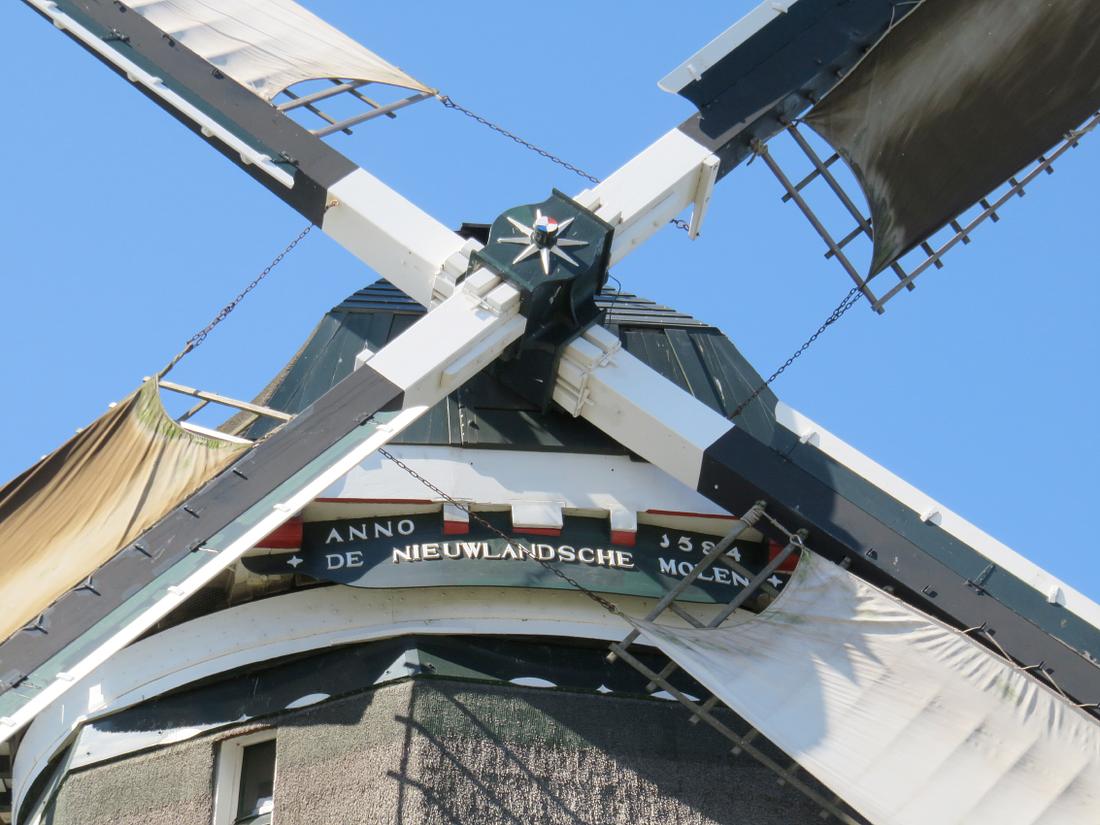 4, Molen 02772 De Nieuwlandse Molen (Hoek van Holland), William Bouter (30-6-2018) | Database Nederlandse molens