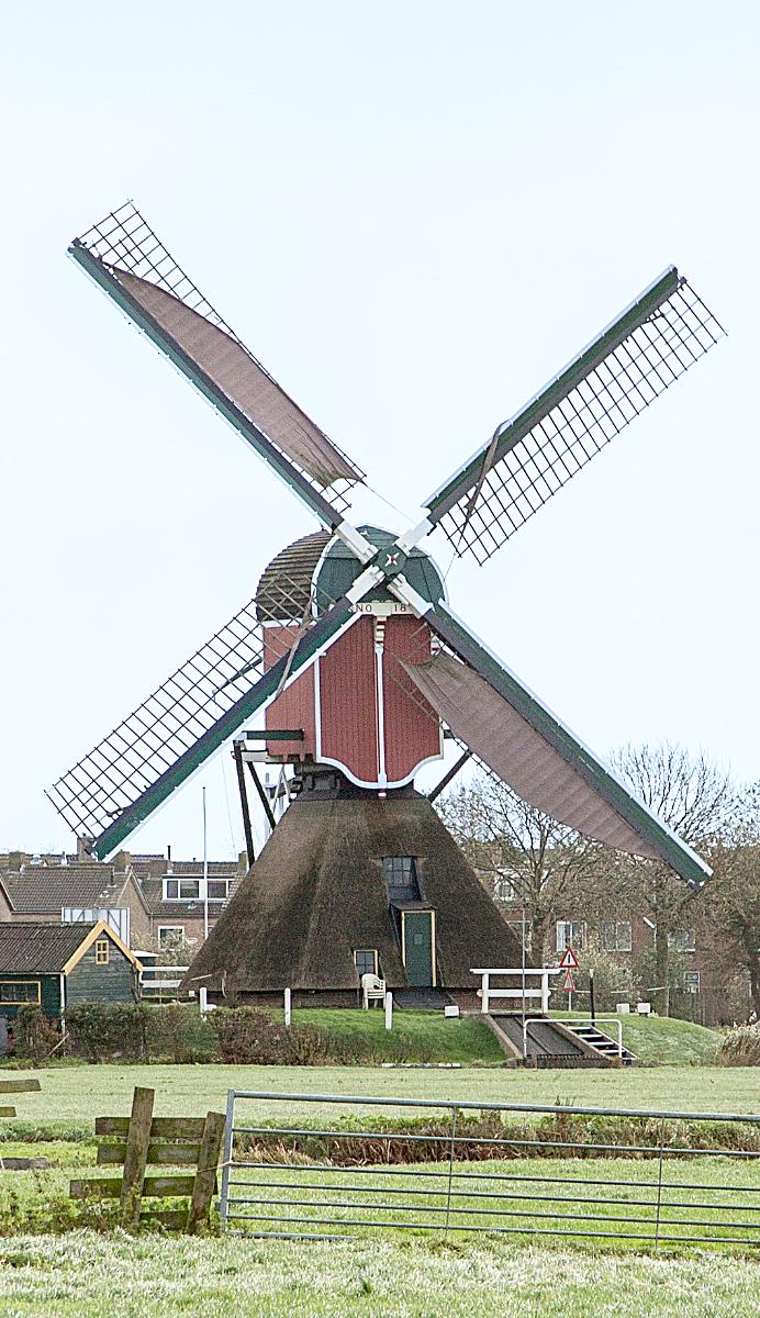 Molen 01814 Hoogmadese Molen / de Heerlijkheid (Hoogmade), Frank Hendriks (29-10-2017) | Database Nederlandse molens