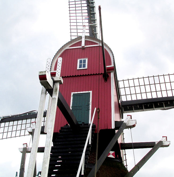 7, Molen 02493 Vlietmolen (Hoogmade), Piet Glasbergen (22-4-2017) | Database Nederlandse molens