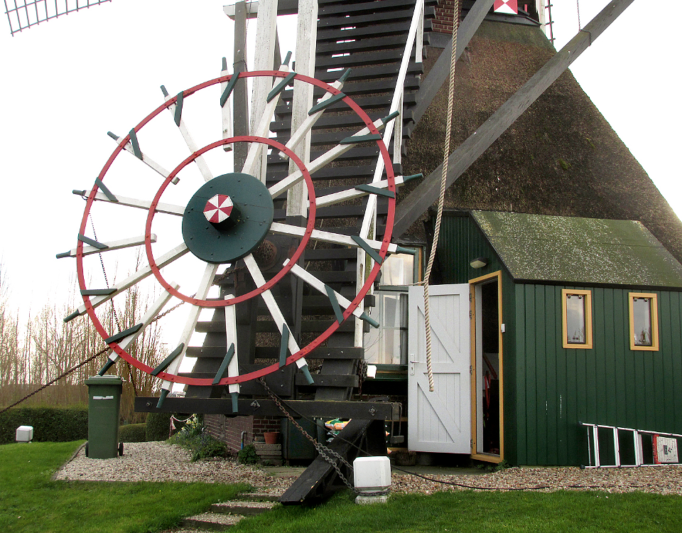 8, Molen 02493 Vlietmolen (Hoogmade), Piet Glasbergen (22-4-2017) | Database Nederlandse molens
