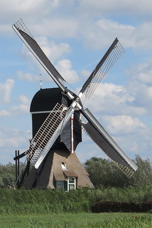 Molen 00834 Oudendijkse Molen (Hoornaar), William Bouter (11-8-2018) | Database Nederlandse molens