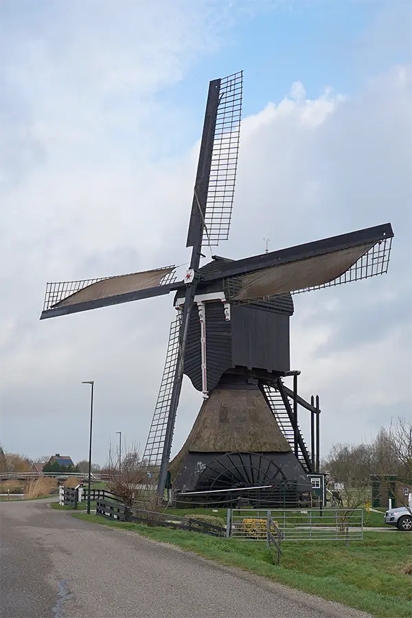 Molen 00836 Scheiwijkse Molen (Hoornaar), Abel van Loenen (3-1-2022) | Database Nederlandse molens