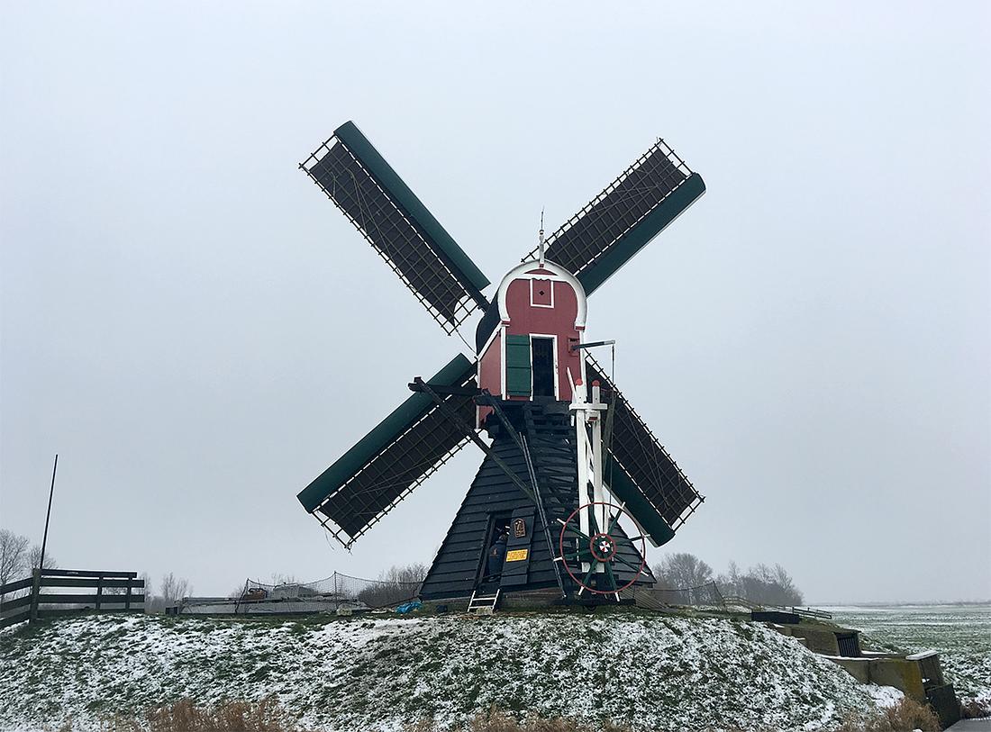 2, Molen 01798 De Kager (Kaag), Bjorn Jannink (25-1-2019) | Database Nederlandse molens