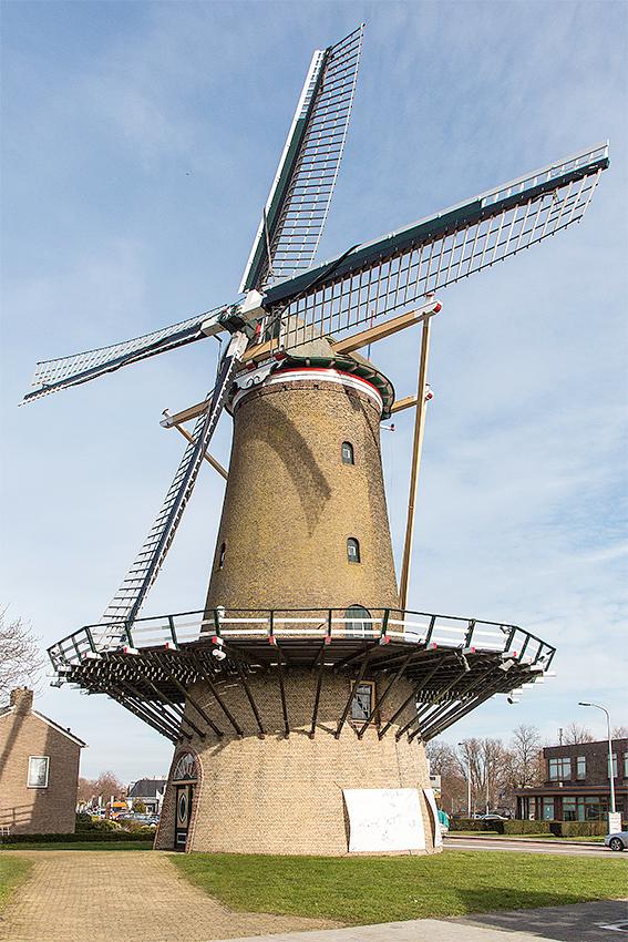 Molen 01781 De Geregtigheid (Katwijk), Frank Hendriks (20-2-2019) | Database Nederlandse molens