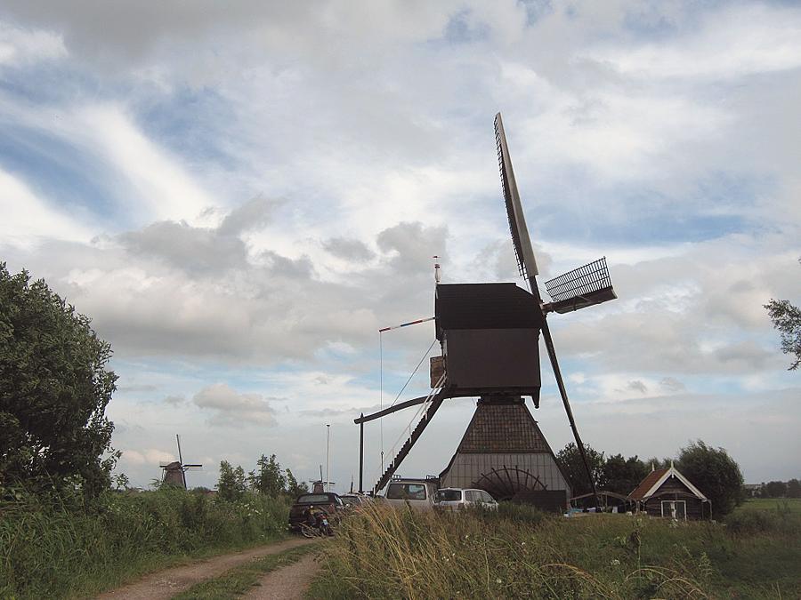 3, Molen 11663 De Blokker / Blokweerse wip (Alblasserdam (Kinderdijk)), Abel van Loenen (27-7-2013) | Database Nederlandse molens