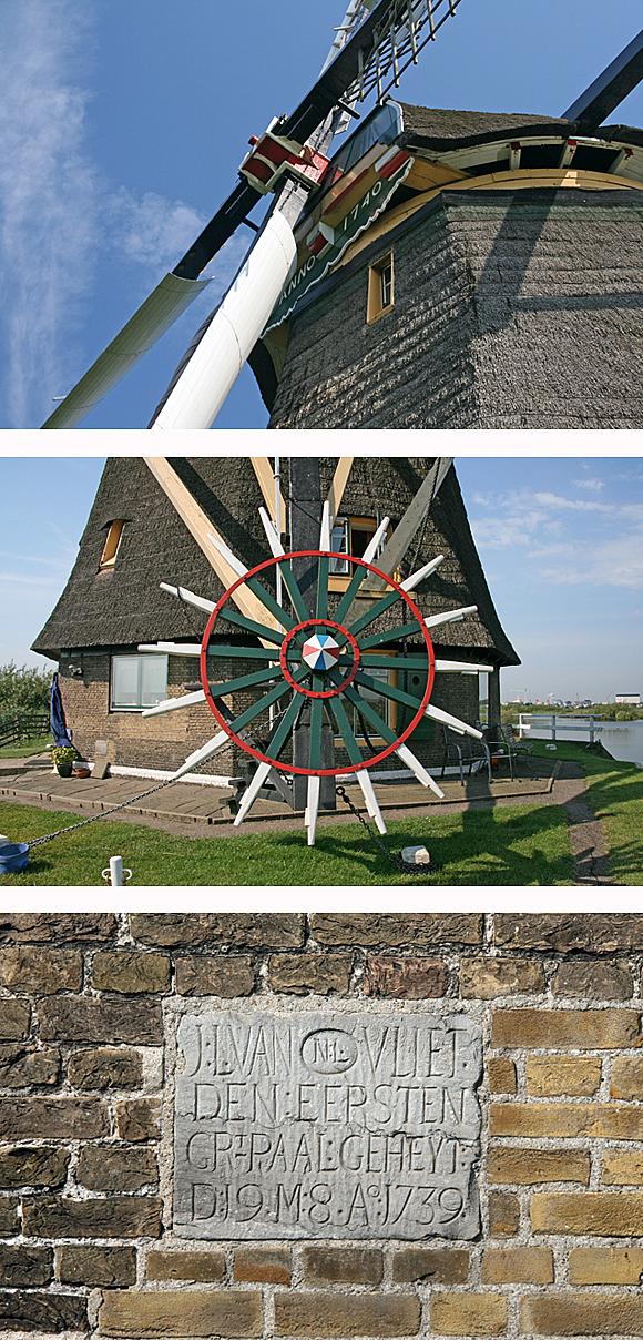 4, Molen 01509 De Hoge Molen (Nieuw-Lekkerland), Ton Koorevaar (20-8-2009). | Database Nederlandse molens
