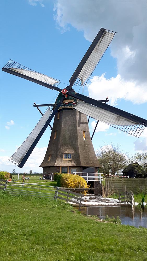 Molen 01510 Lage (of Kleine) Molen (Nieuw-Lekkerland), Kees vd Graaf (23-04-2016) | Database Nederlandse molens