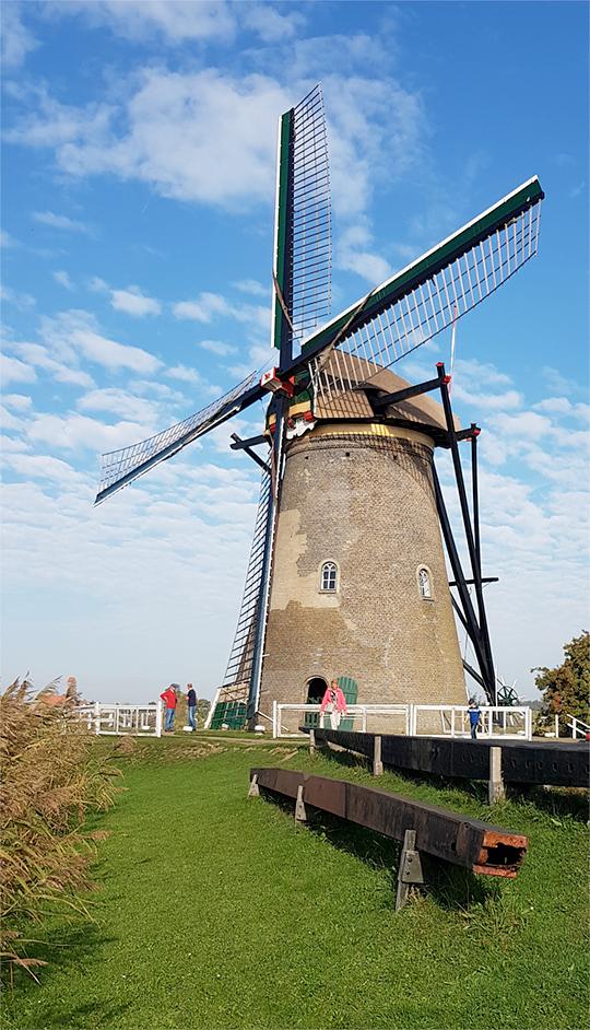 Molen 01513 bis Nederwaard Molen No.2 (Kinderdijk), Pieter Zuijkerbuijk (16-10-2018) | Database Nederlandse molens