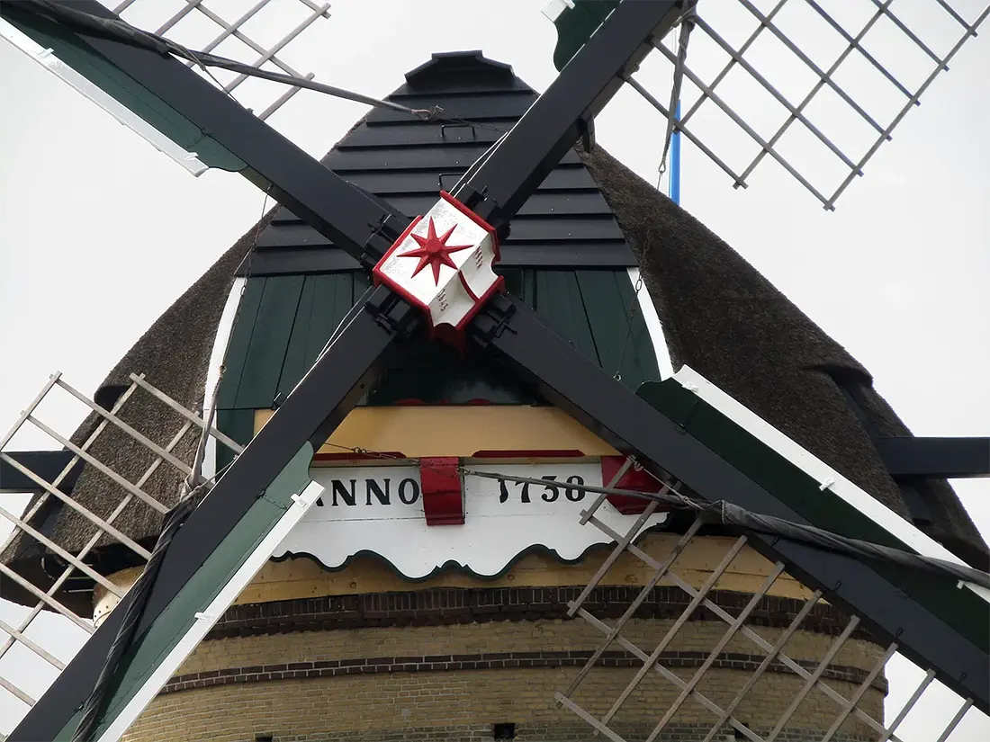 7, Molen 01512 bis Nederwaard Molen No.1 (Kinderdijk), Jauke Schmetz (28-4-2021) | Database Nederlandse molens
